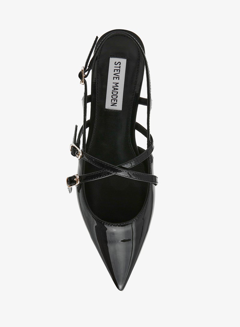 ستيف مادن صنادل بحزام معدني من جلد البولي يوريثين - Image 4